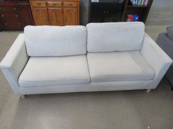 80"W 2 Seat Sofa In white