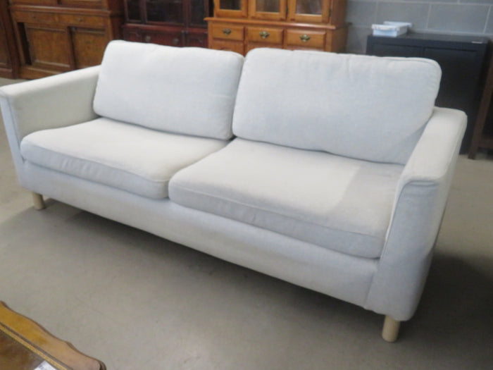 80"W 2 Seat Sofa In white