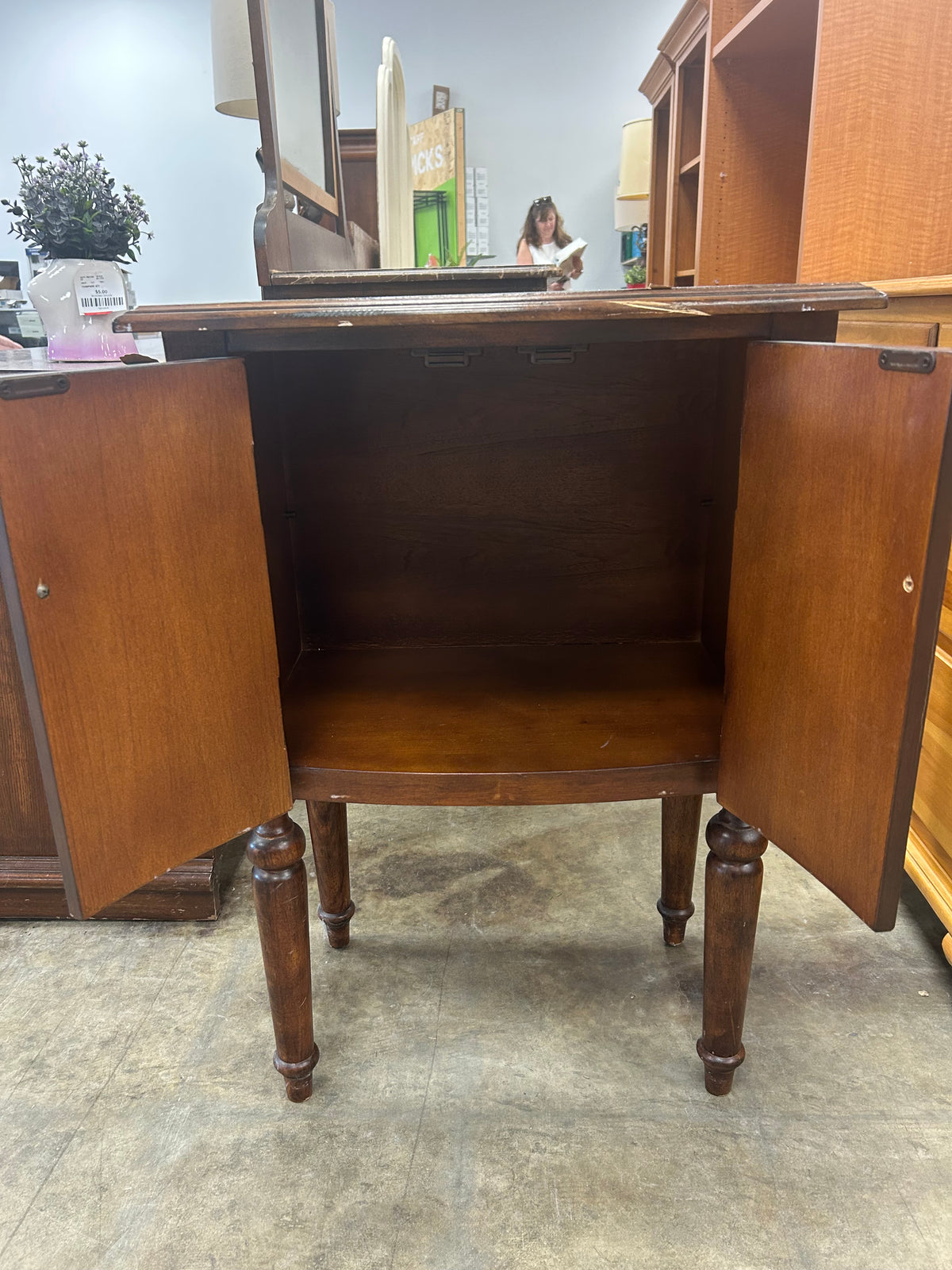 Vintage Wood Cabinet