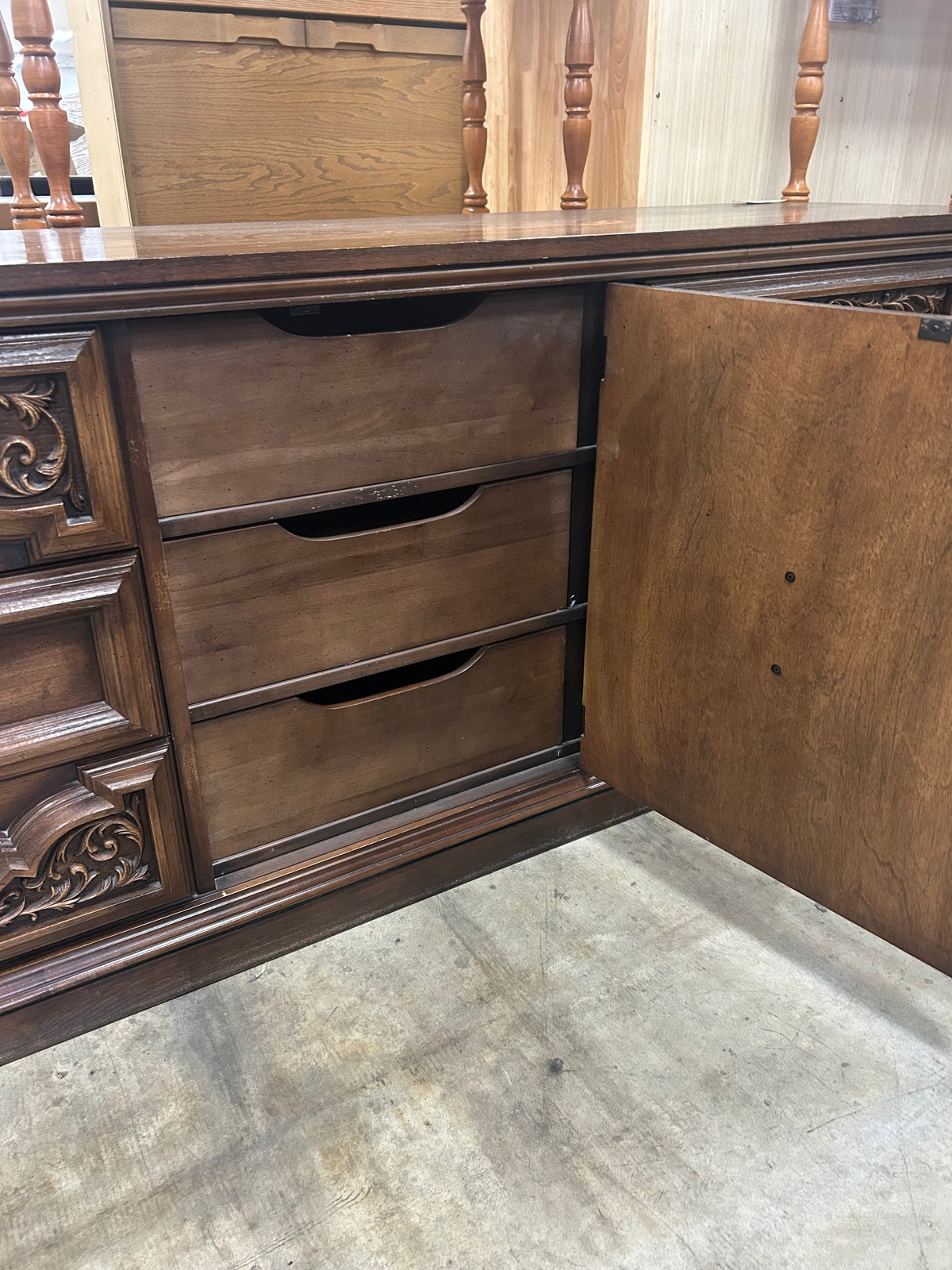 Vintage Mediterranean Style Dresser