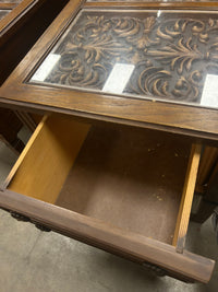 Vintage Mediterranean-Style End Table