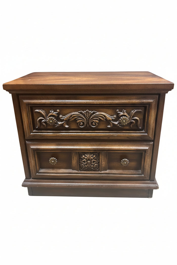 Vintage Wooden Nightstand