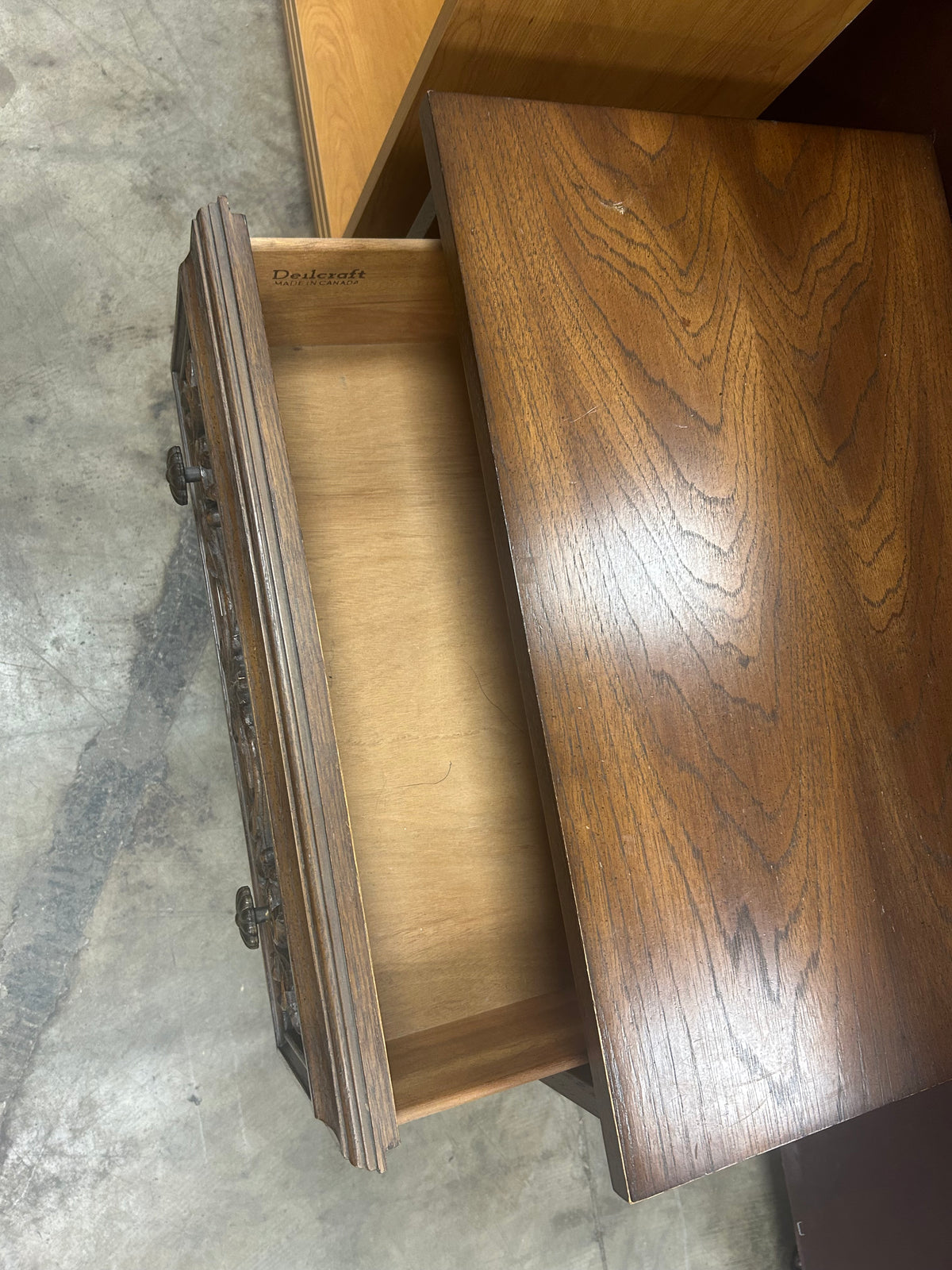 Vintage Wooden Nightstand