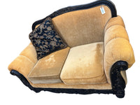 Traditional Vintage-Style Camelback Loveseat
