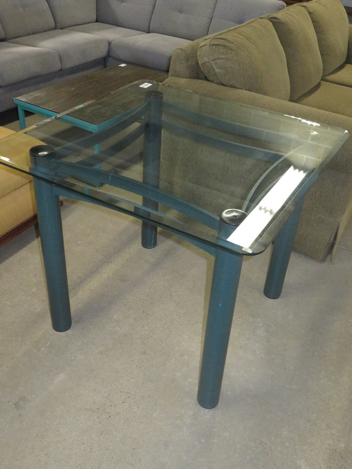 36"W Glass Center Table