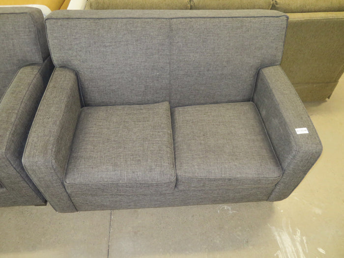 57"W 2 Seat Sofa in Gray
