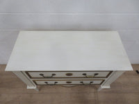 White and Gold Sideboard