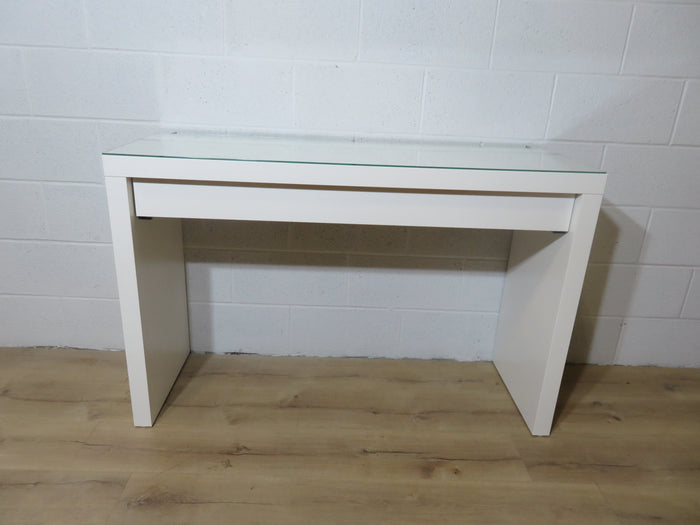Single Drawer Narrow Desk