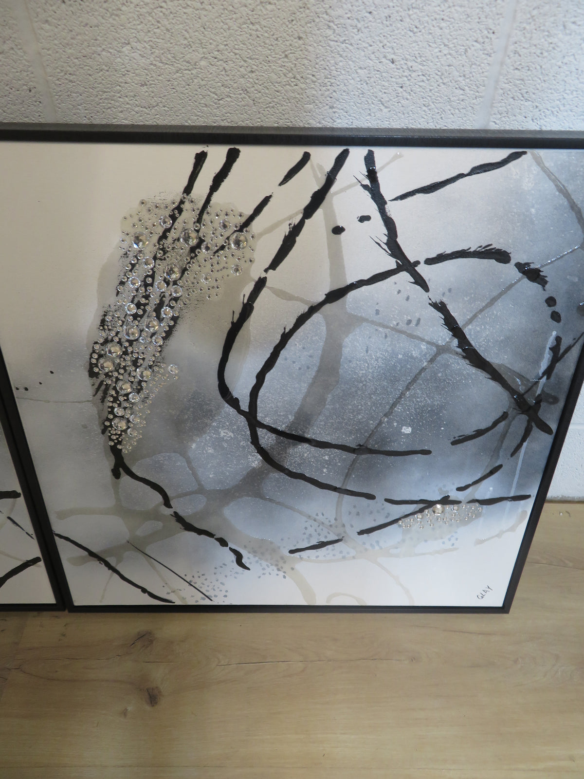 Set of 4 Mixed Media Art by Michelle Glay