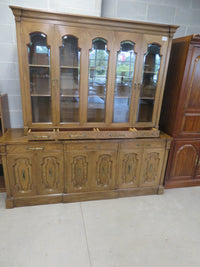 78"W 2-Piece Vintage Buffet/Hutch