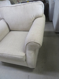 36"W Beige Armchair