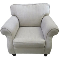 36"W Beige Armchair