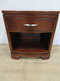 One Drawer Side Table in Wood