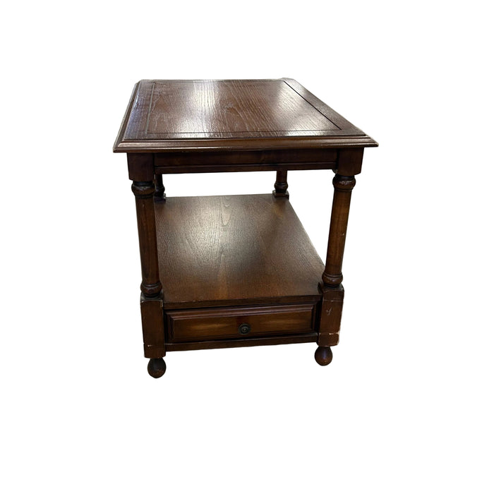 24 inch-Wood Side Table