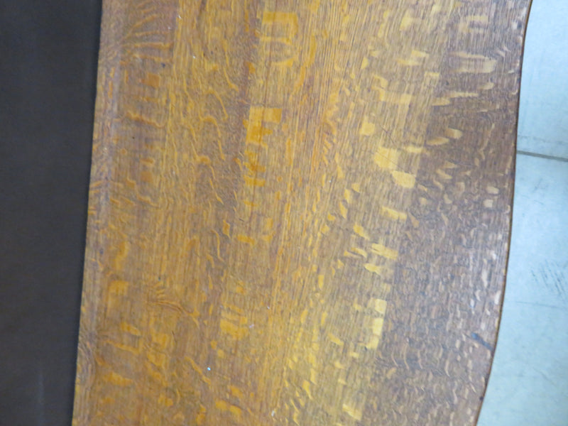 46"W 3-Drawer Oak Dresser on Casters