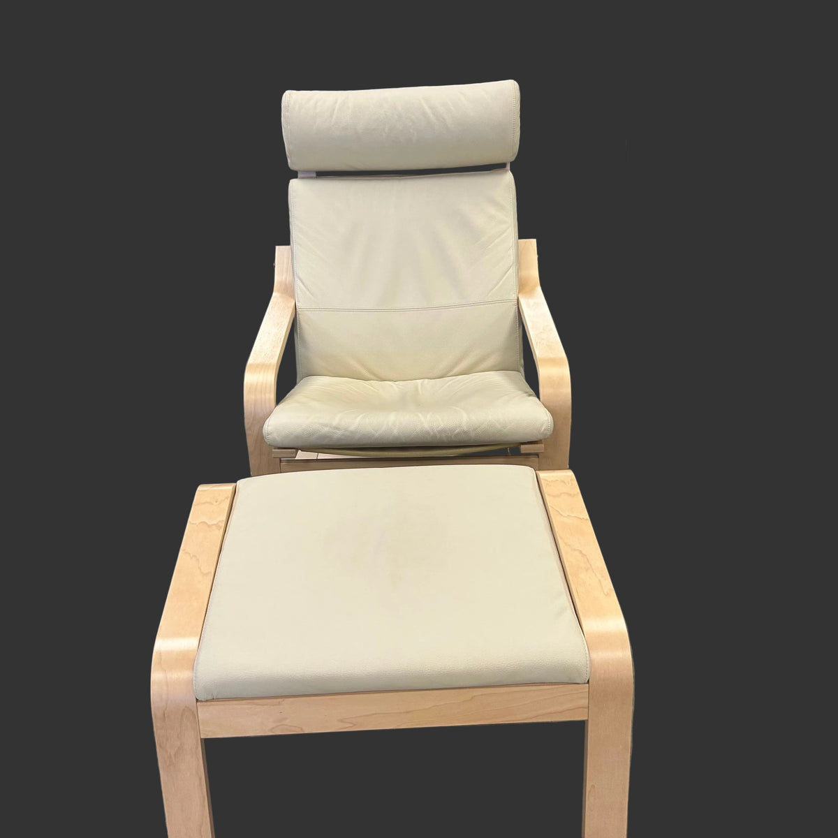 chair and foot rest