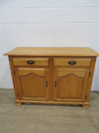 2-Drawer Pine Cabinet