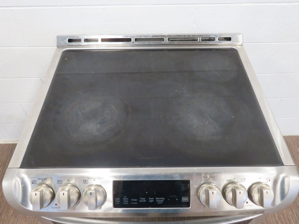 LG Electric Range with Glass Cooktop