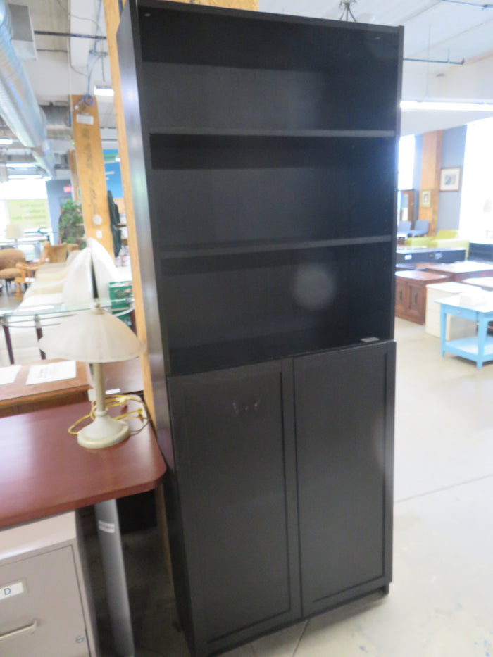 31.5"W Bookcase in Black