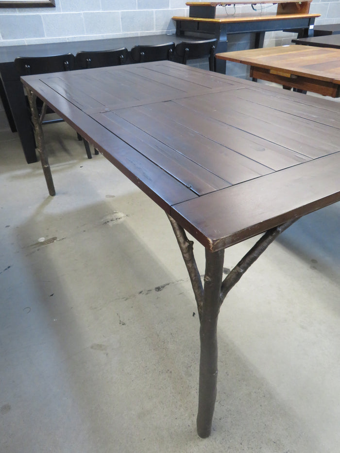 72"W Rustic Dining Table