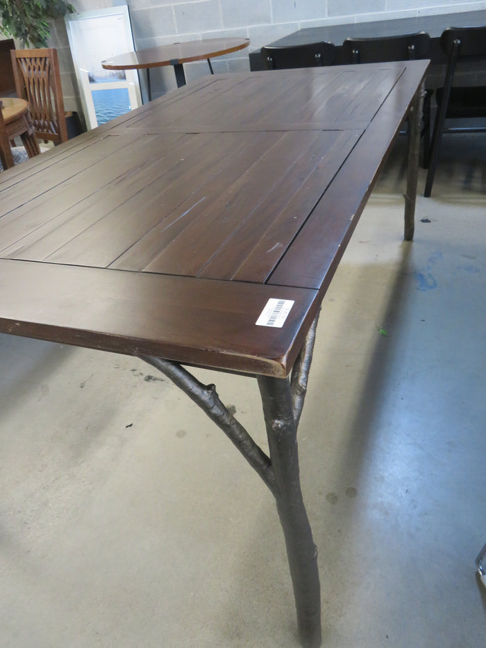 72"W Rustic Dining Table