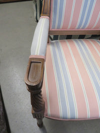 24.5"W French Provincial Style Armchair