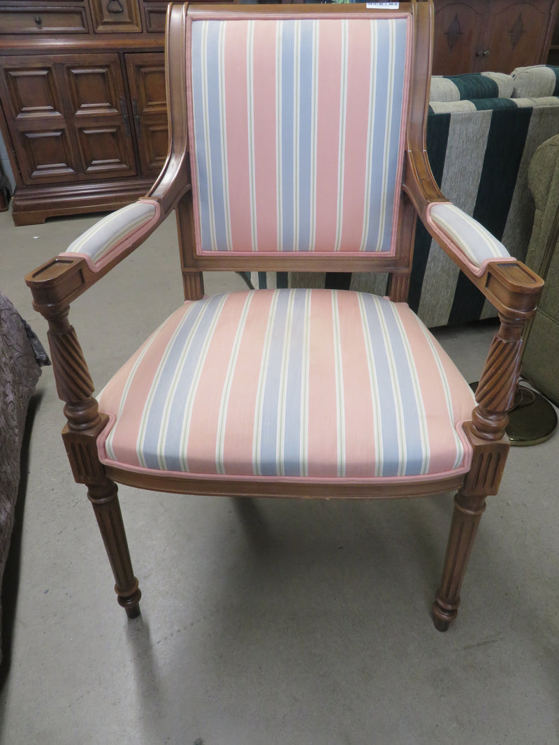 24.5"W French Provincial Style Armchair
