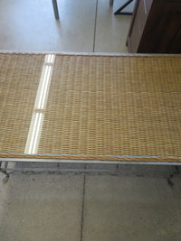 41"W Wrought Iron Coffee Table