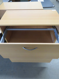 33.5"W Faux Wood Filing Cabinet with Two Drawers