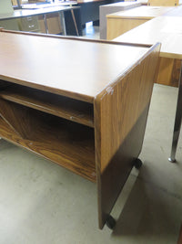 47"W Faux Wood Desk