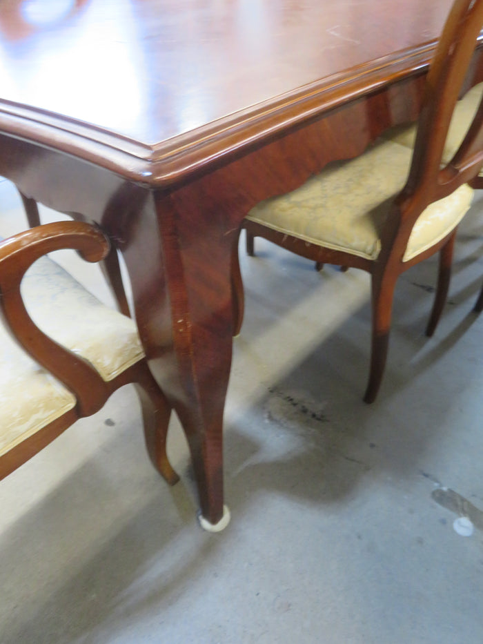 84"W Dining Set with Eight Chairs