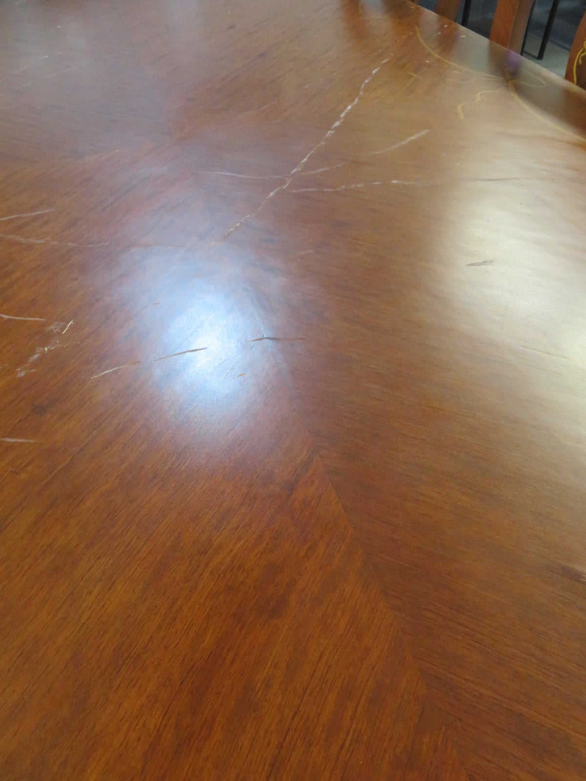 84"W Dining Set with Eight Chairs