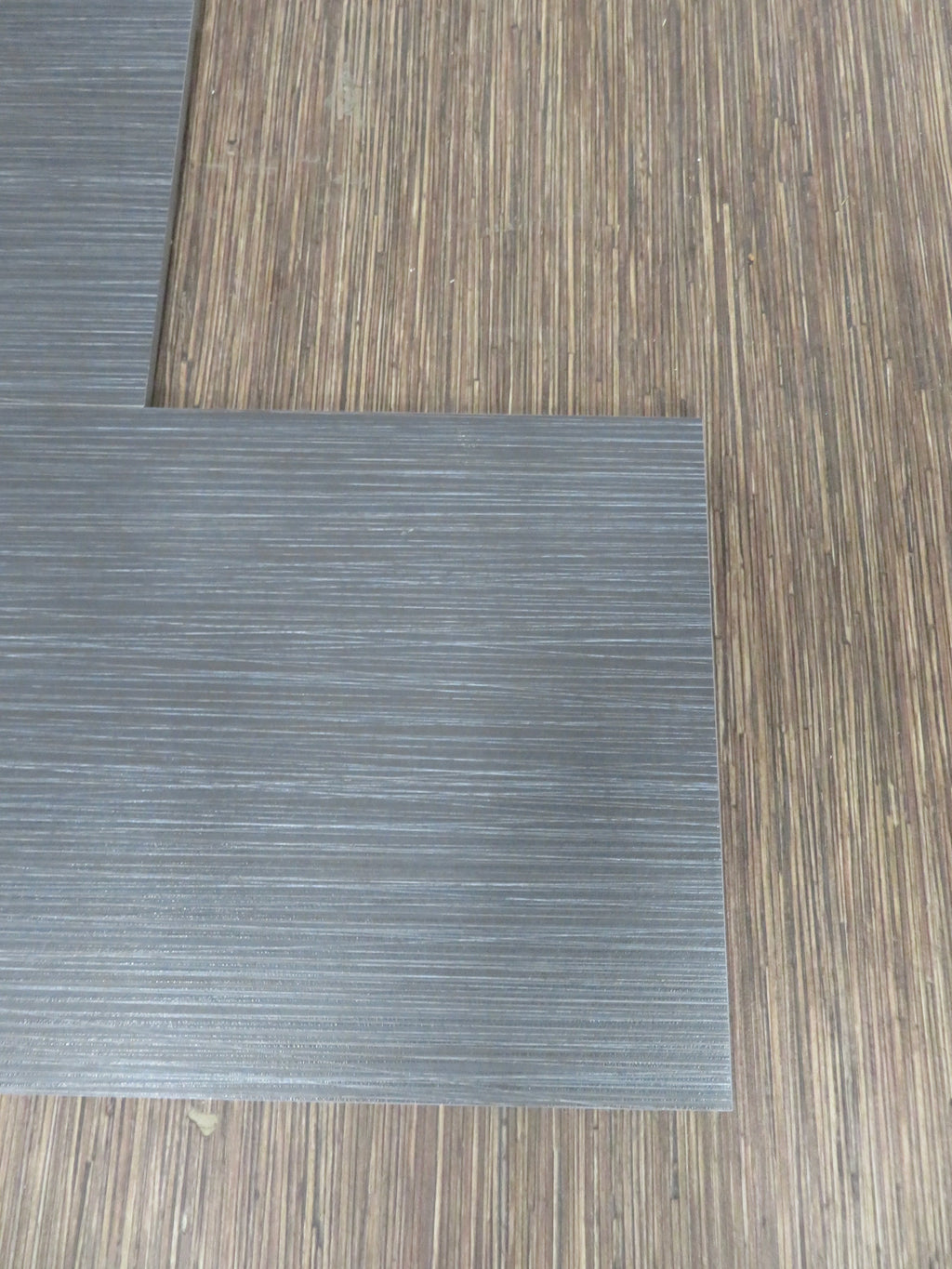 Ceramic Floor Tile - Black Wood Grain 12" 24"