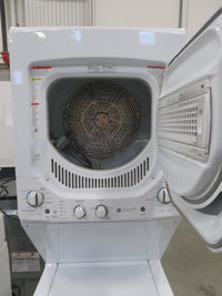 24"W Stackable Washer and Dryer in White
