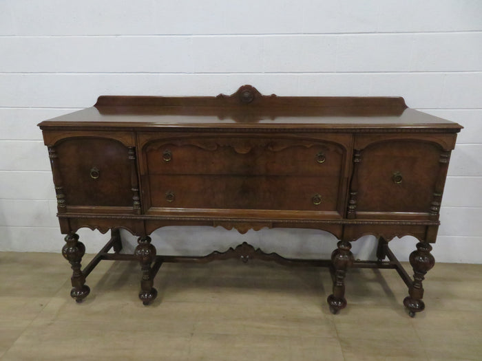 Antique 2-Drawer Baroque Style Buffet