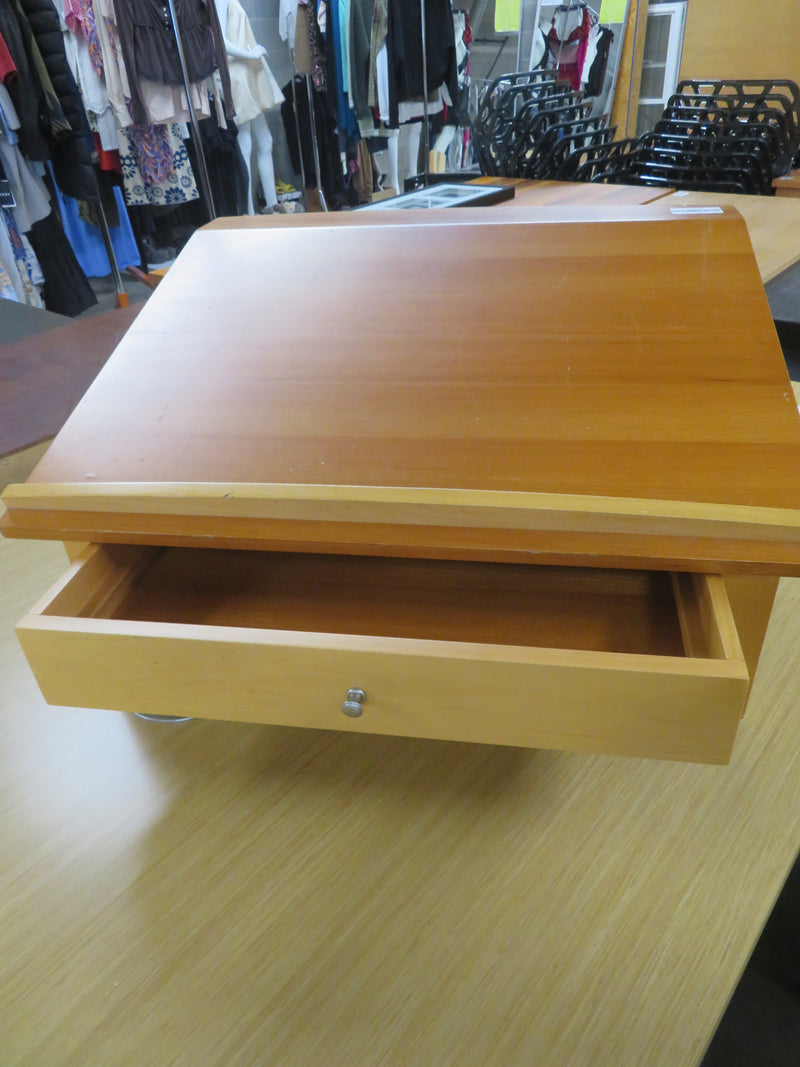 26"W Table Top Dais with Drawer