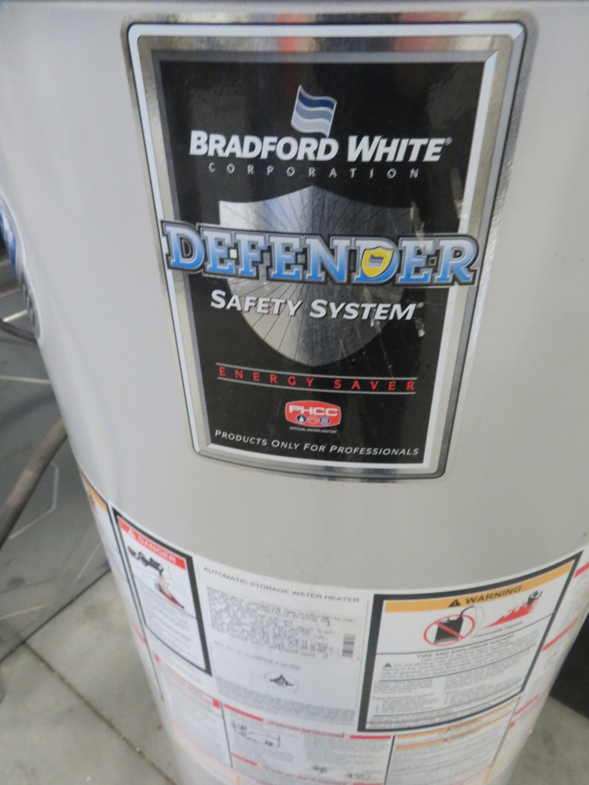 21"W Water Heater