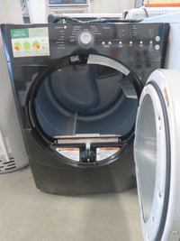 27"W Electric Front Load Dryer in Black