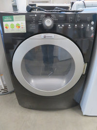 27"W Electric Front Load Dryer in Black
