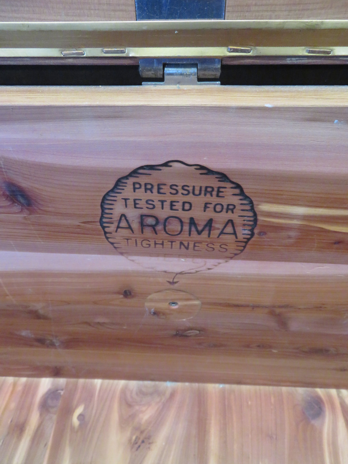 44"W Cedar Lined Chest with Single Drawer