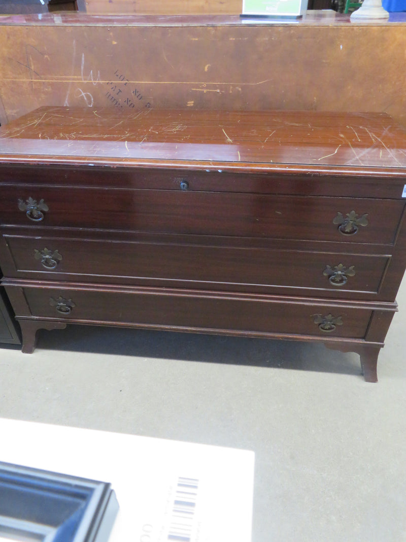44"W Cedar Lined Chest with Single Drawer