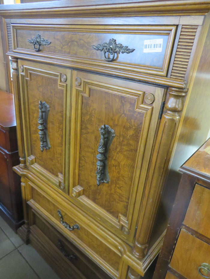 40"W Vintage Tall Boy Dresser