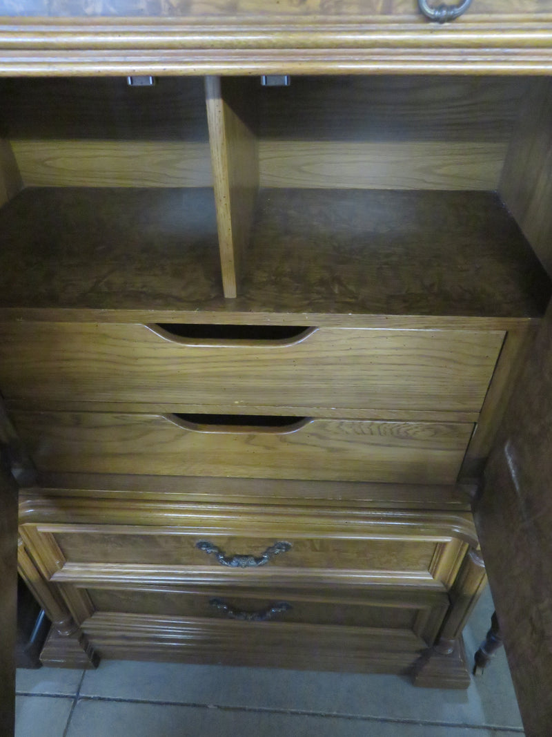 40"W Vintage Tall Boy Dresser