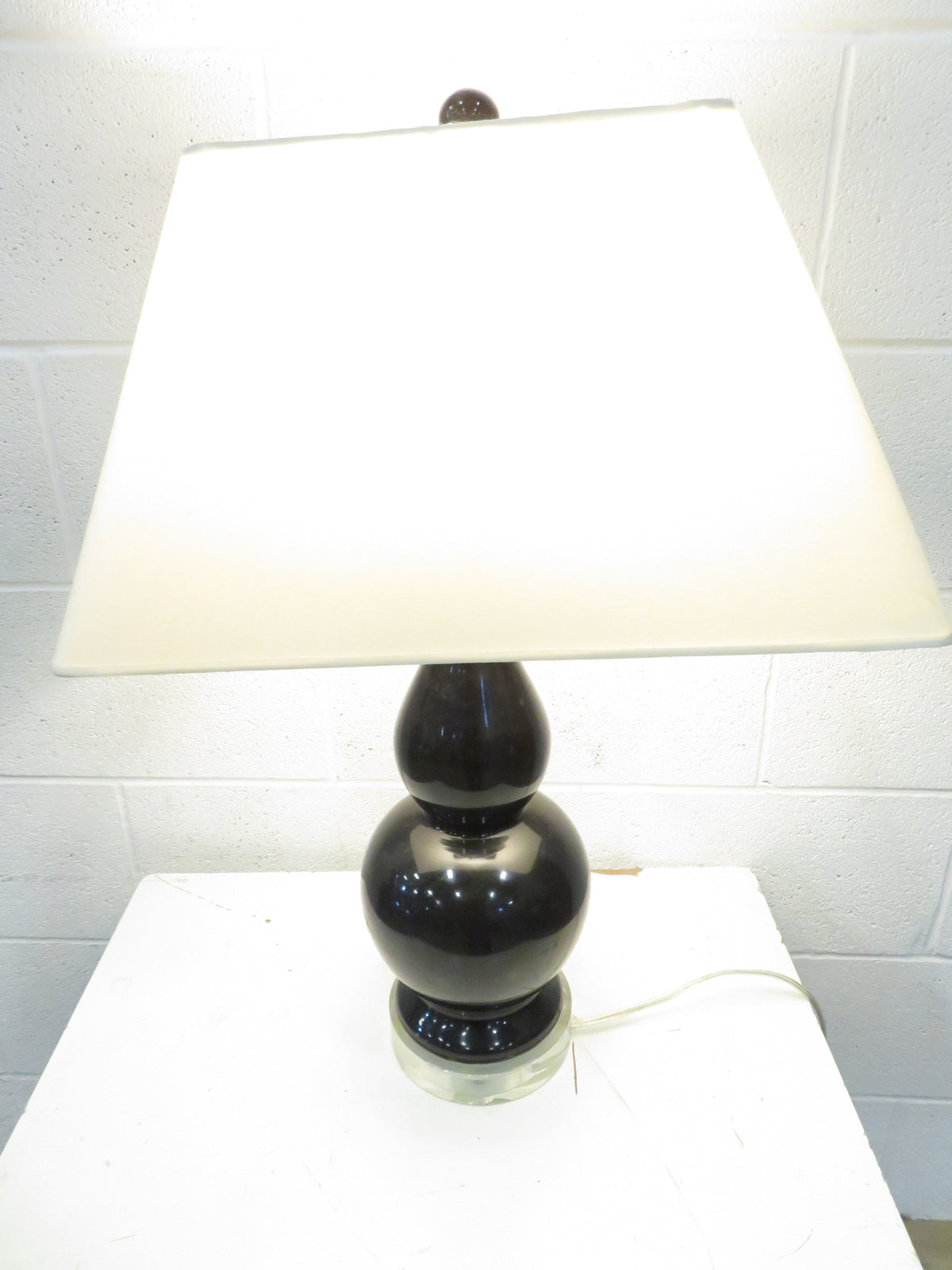 Black Ceramic Table Lamp