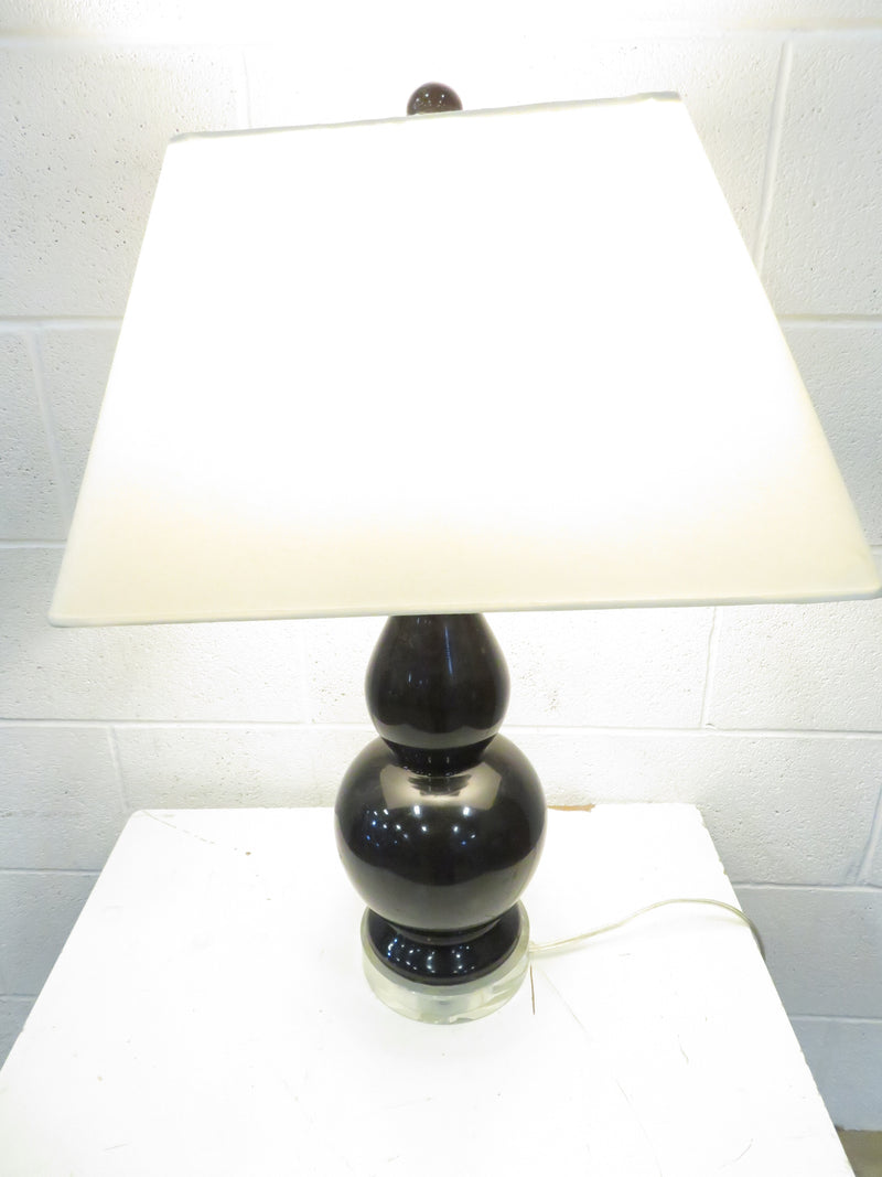 Black Ceramic Table Lamp