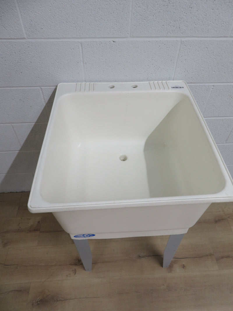 22.5"W Laundry Tub Sink