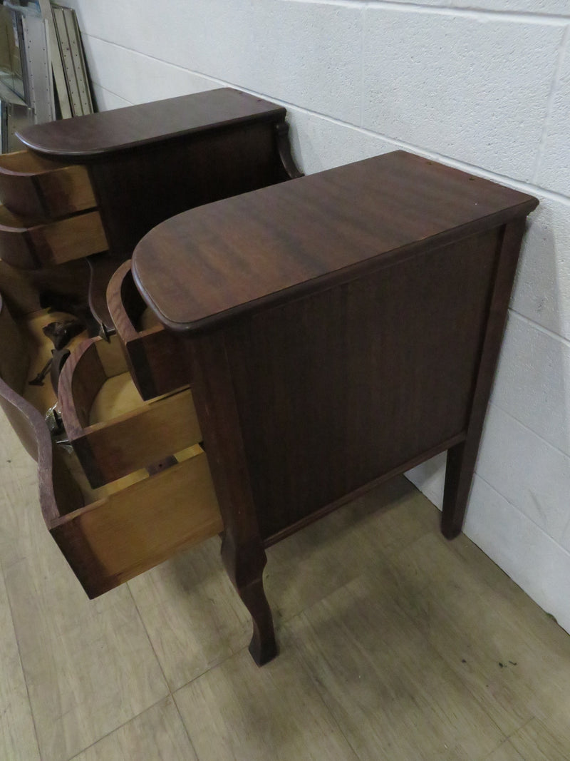 Vintage 5-Drawer Bedroom Vanity Desk - No Mirror