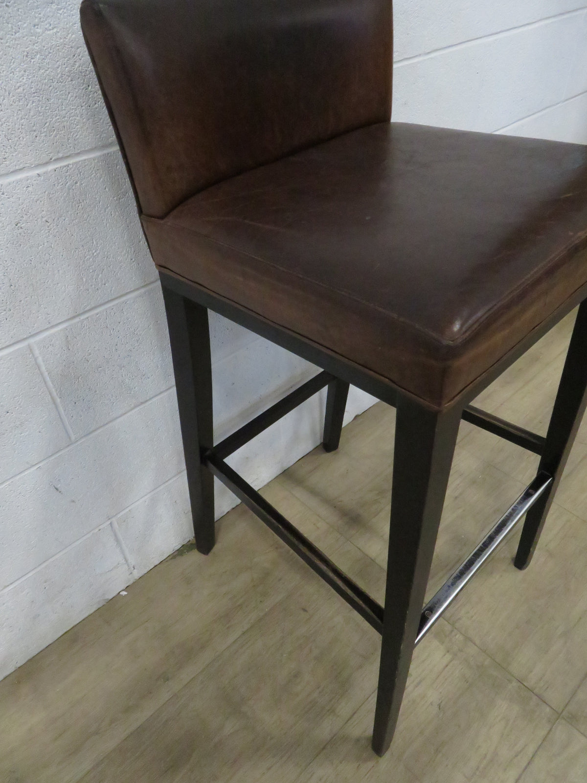 Leather Bar Stool