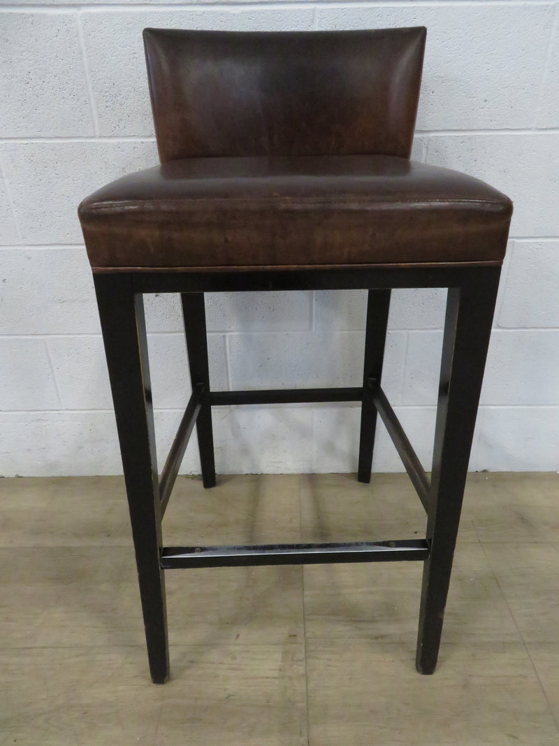 Leather Bar Stool