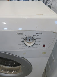 23.5"W Electric Front Load Dryer in White